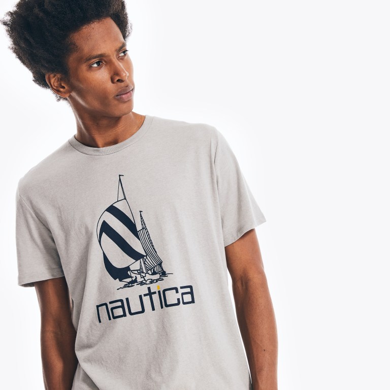 Nautica Spinnaker Estampadas Gris | JntvxXM7