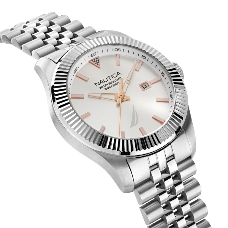 Nautica Stainless Steel 3-hand Multicolor | 24teHqHp