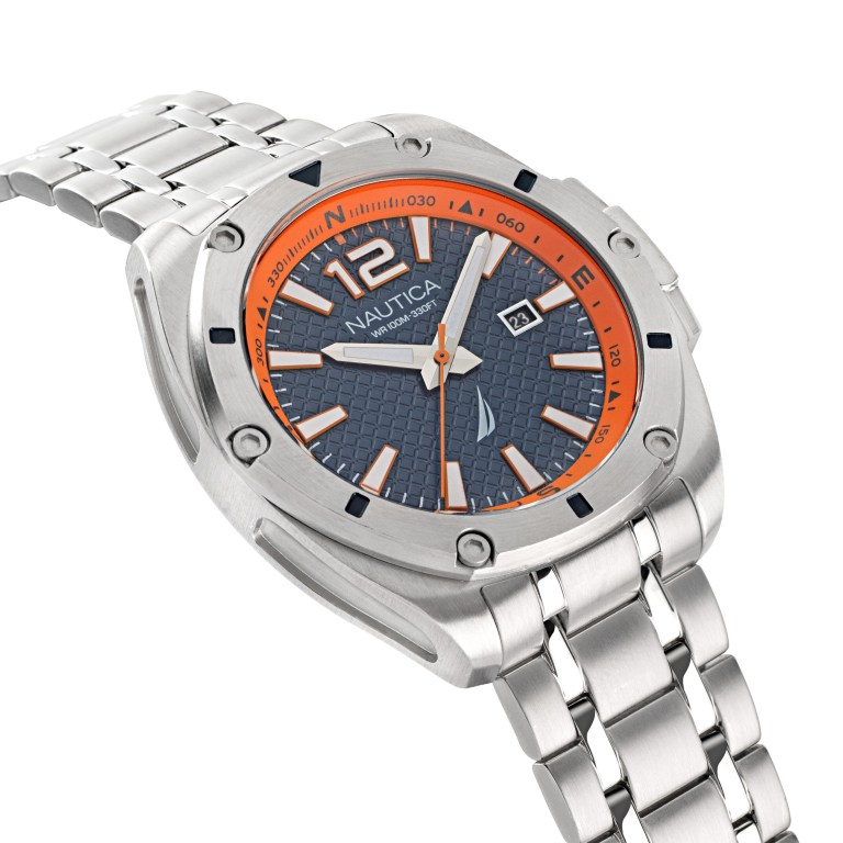 Nautica Stainless Steel 3-hand Multicolor | 7xemZdLL