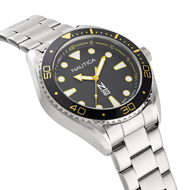 Nautica Stainless Steel 3-hand Multicolor | Pkn34rTo