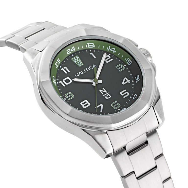 Nautica Stainless Steel 3-hand Multicolor | greUJY49