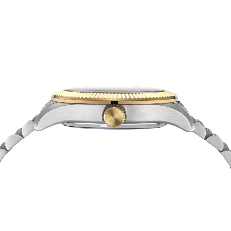 Nautica Stainless Steel 3-hand Multicolor | jWavvYAJ