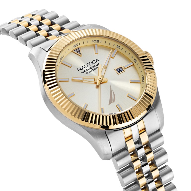 Nautica Stainless Steel 3-hand Multicolor | jWavvYAJ