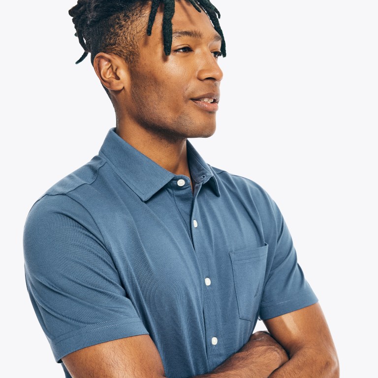 Nautica Striped Harbor Azules Oscuro | iVA87wKN
