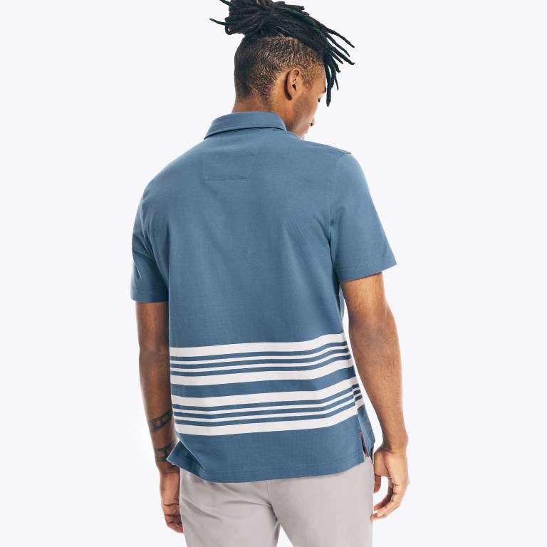 Nautica Striped Harbor Azules Oscuro | iVA87wKN