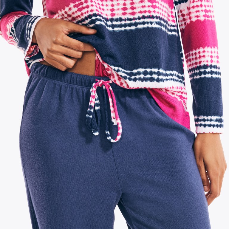 Nautica Striped Pajama Set Turquesa Claro | okgkOzCO