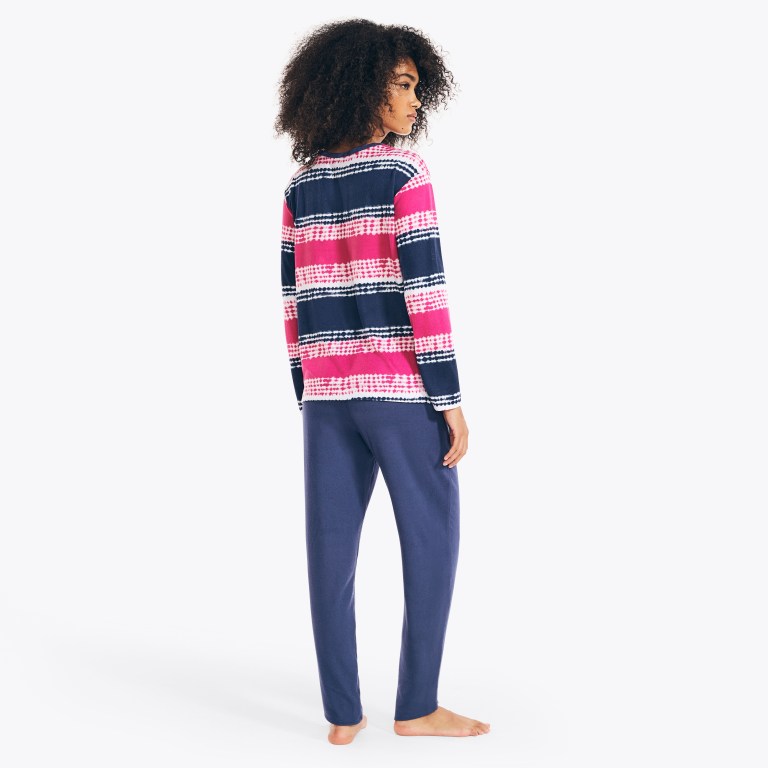 Nautica Striped Pajama Set Turquesa Claro | okgkOzCO