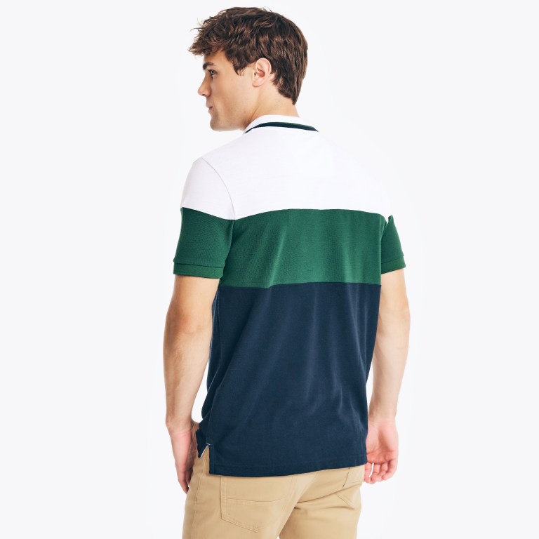 Nautica Sustainably Crafted Classic Fit Colorblock Deck Blancas | oxKFo4b8