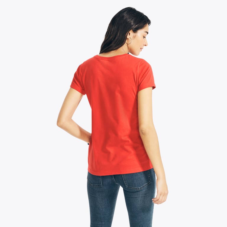 Nautica Sustainably Crafted Foil J-class Estampadas Rojas | aTWngRjV