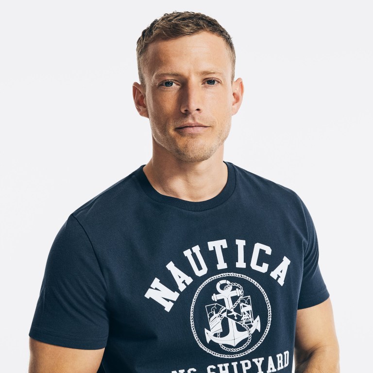 Nautica Sustainably Crafted Ns-83 Estampadas Azul Marino | Ni2yXxOs
