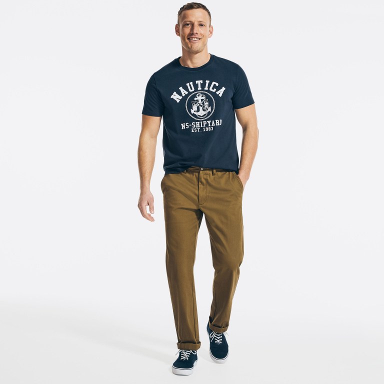 Nautica Sustainably Crafted Ns-83 Estampadas Azul Marino | Ni2yXxOs