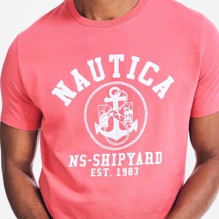 Nautica Sustainably Crafted Ns-83 Estampadas Rojas | vzMlSq5u
