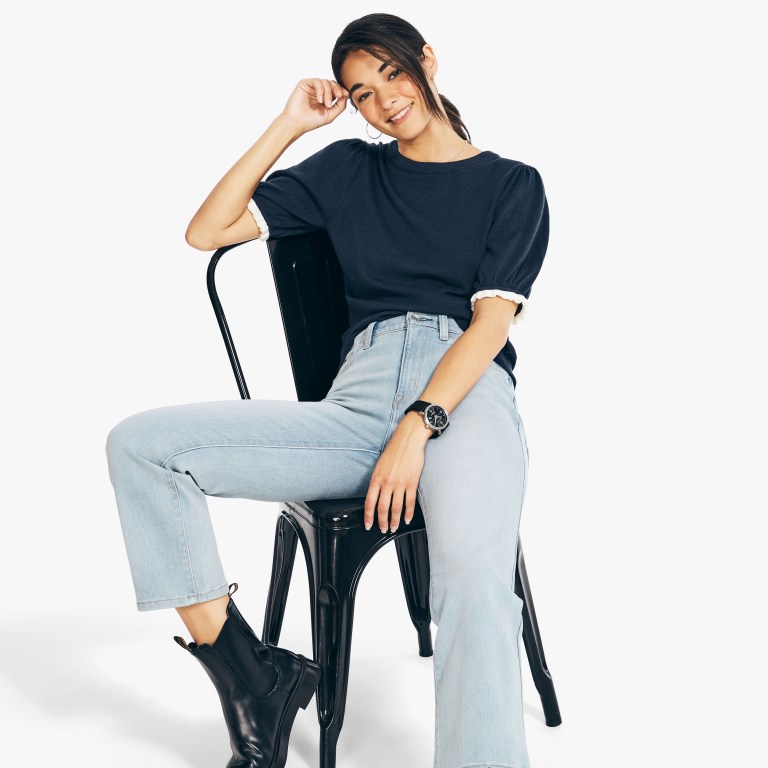 Nautica Sustainably Crafted Ruffle Azules | fGmxI7Ga