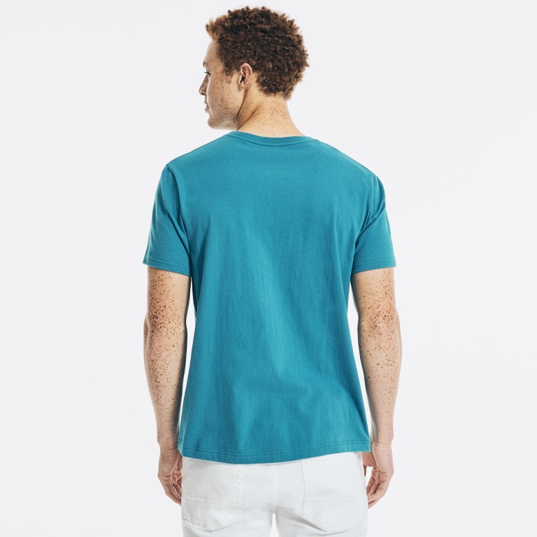 Nautica Sustainably Crafted Sailing Club Estampadas Azules | mXljV26D