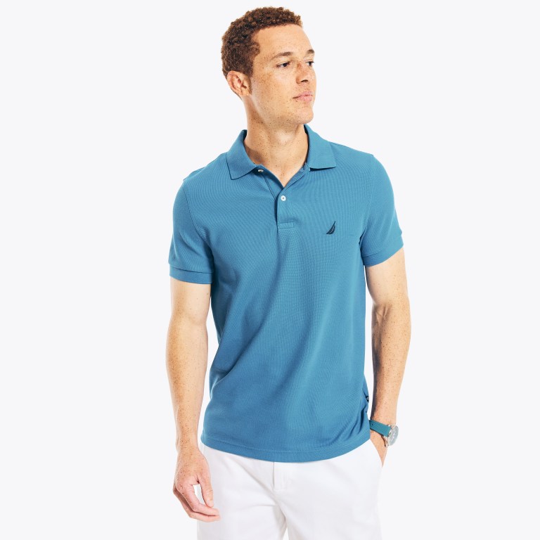 Nautica Sustainably Crafted Slim Fit Performance Deck Azules | eQCAqff7