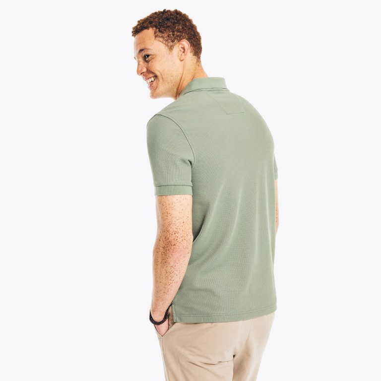Nautica Sustainably Crafted Slim Fit Performance Deck Verde | qOiQOZ9F