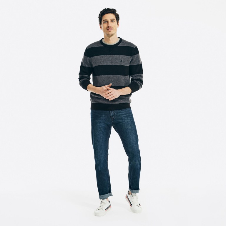 Nautica Sustainably Crafted Striped Negras | 0KCpe6o4