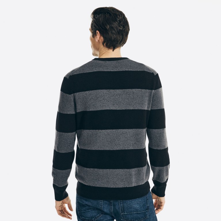 Nautica Sustainably Crafted Striped Negras | 0KCpe6o4