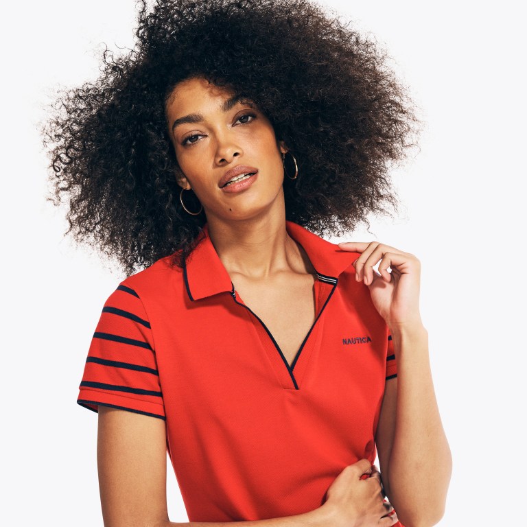 Nautica Sustainably Crafted Striped Rojas | xzWlPAuc