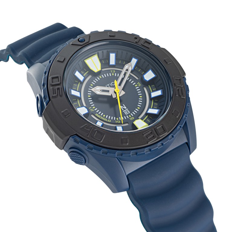 Nautica Textured Silicona 3-hand Multicolor | cSgfZNch