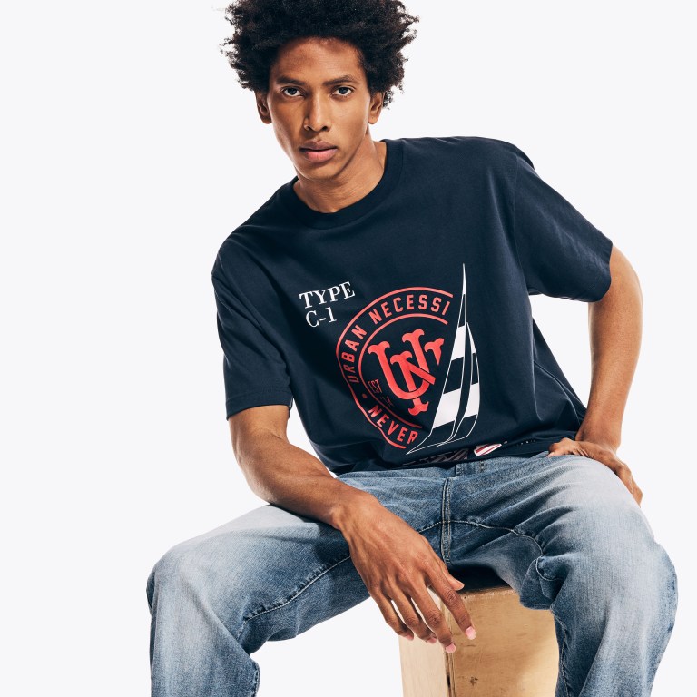 Nautica Urban Necessities X Nautica Estampadas Azul Marino | S9U6pEof