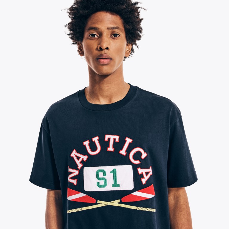 Nautica Urban Necessities X Nautica Estampadas Azul Marino | zcn12Z4x