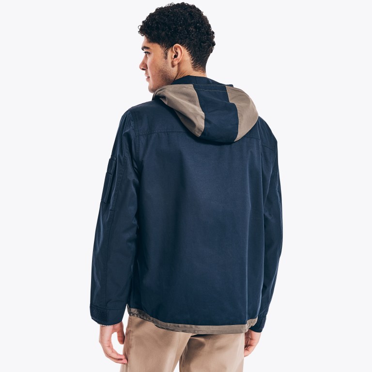 Nautica Utility Encapuchado Azul Marino | nHduWIk9