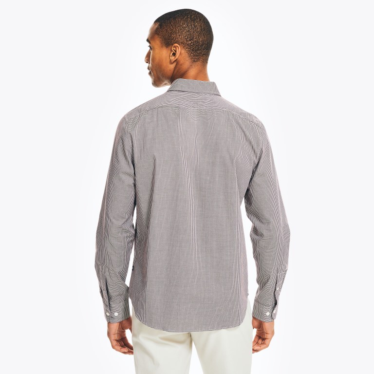 Nautica Wrinkle-resistant Plaid Wear To Trabajo Rojas | nbvHgBD8