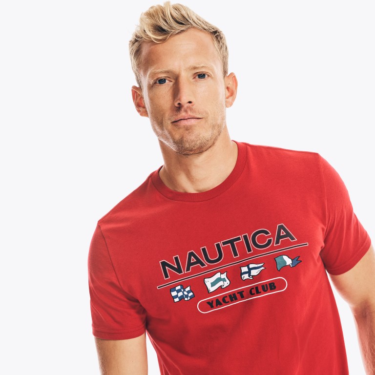 Nautica Yacht Club Estampadas Rojas | GLBFIVsR