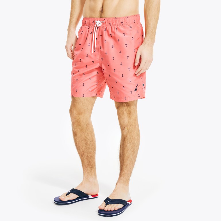 Nautica 8" Anchor Print Quick-dry Rosas | jzxMDFPF