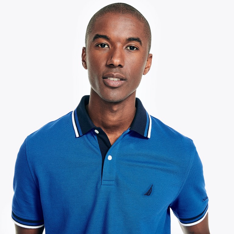 Nautica Classic Fit Solid Azul Marino | xFP0ZEov