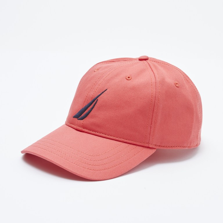 Nautica J-class Logo 6-panel Coral | UrP21Rjm