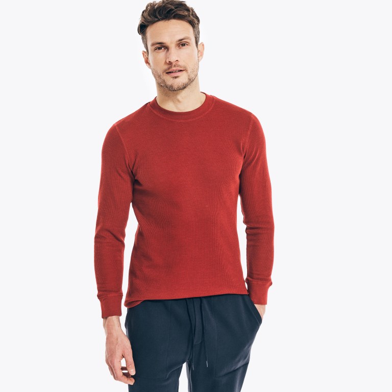 Nautica Long-sleeve Crewneck Thermal Multicolor | phiZEi5J