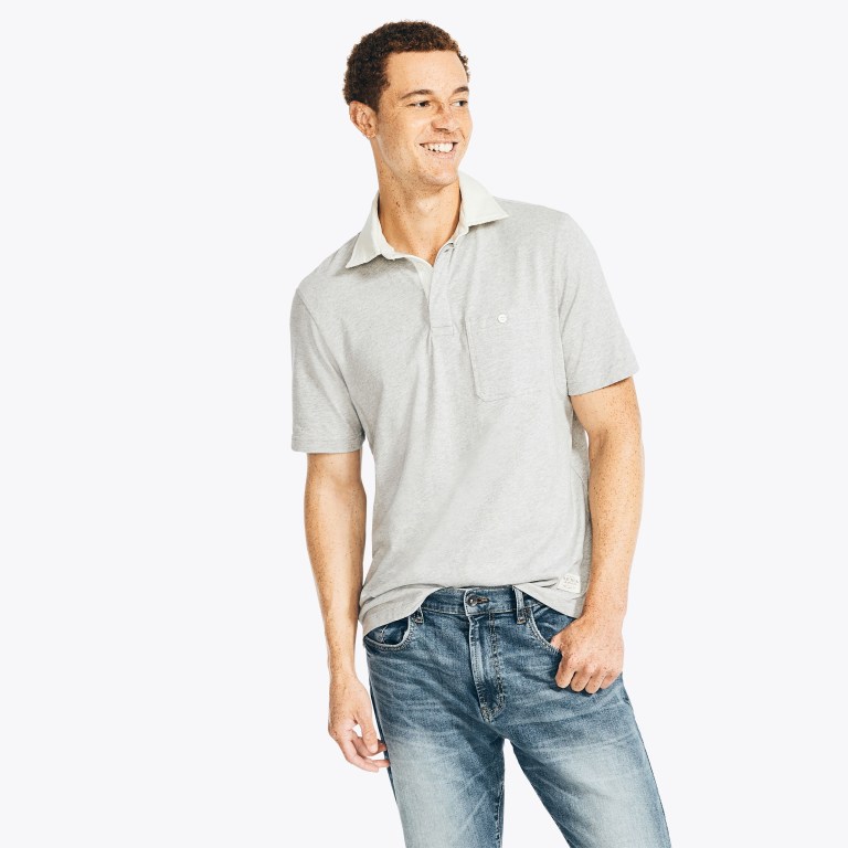 Nautica Nautica Co. Classic Fit Gris | AJ2FRkZT