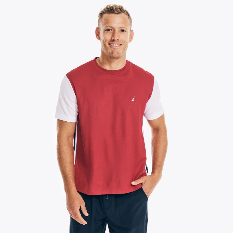 Nautica Navtech Sustainably Crafted Colorblock Rosas Claro | JMoUWQe2