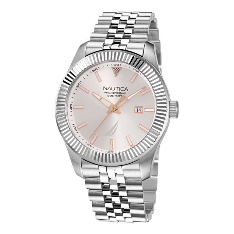 Nautica Stainless Steel 3-hand Multicolor | 24teHqHp