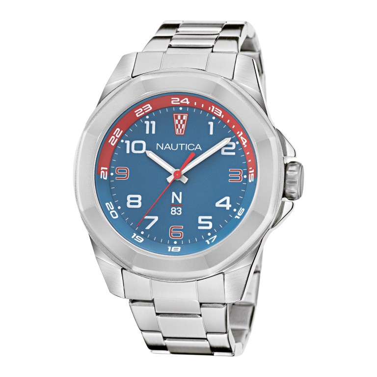 Nautica Stainless Steel 3-hand Multicolor | 7pC2lWno
