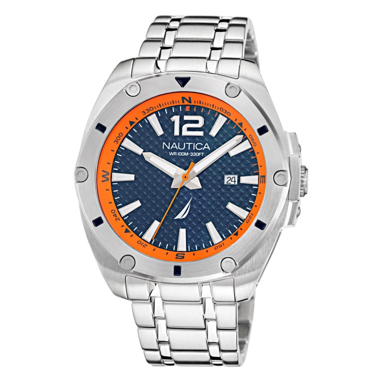 Nautica Stainless Steel 3-hand Multicolor | 7xemZdLL