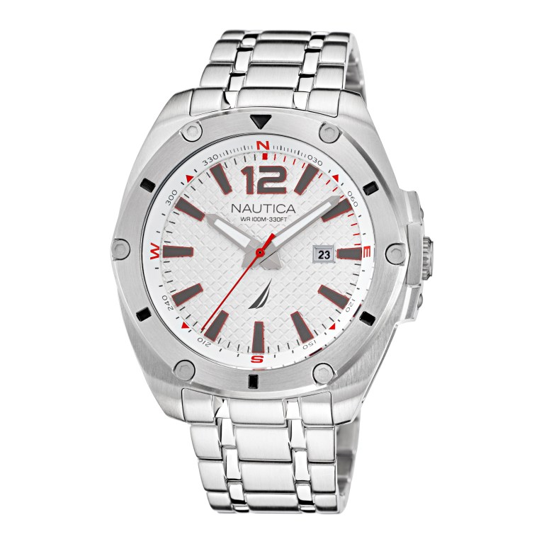 Nautica Stainless Steel 3-hand Multicolor | bsQxFu3K
