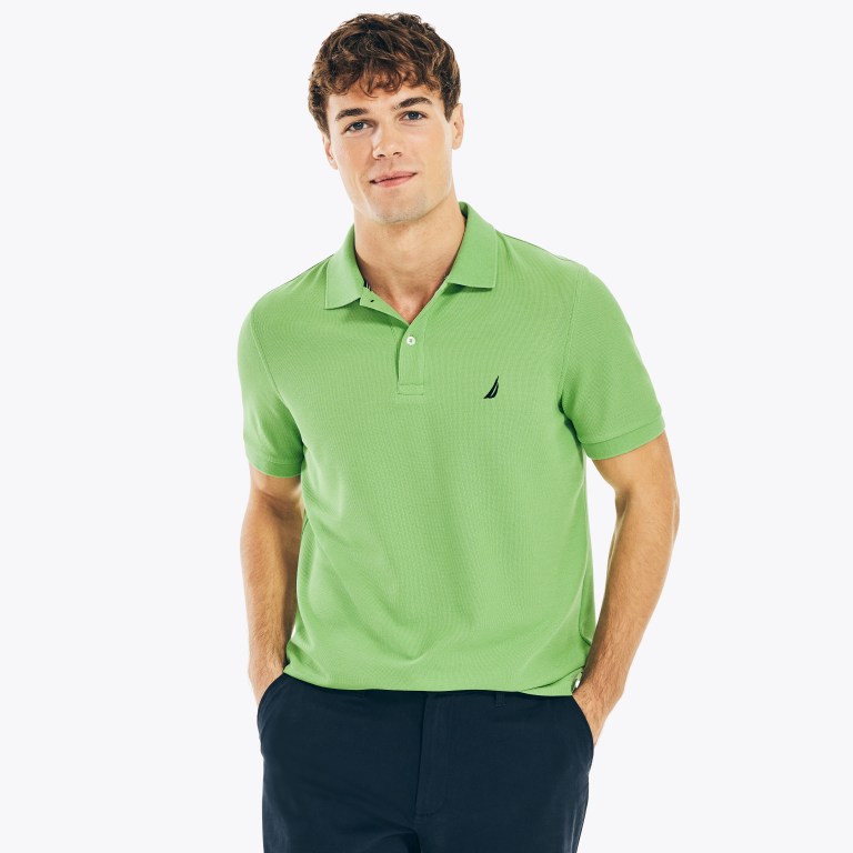 Camisa Polo Nautica Hombre Verde XS Spain Nautica Nueva Coleccion