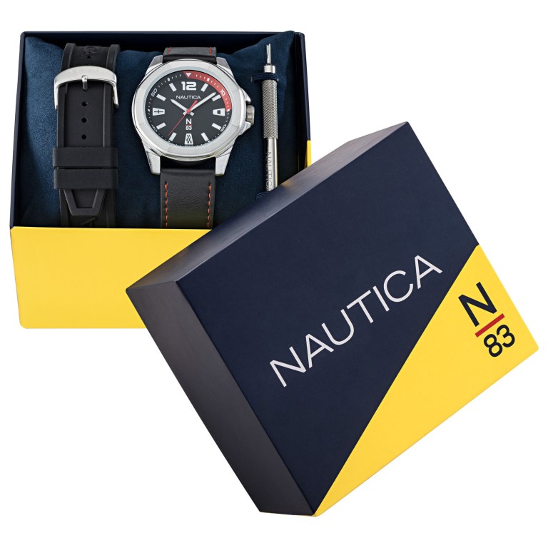 Nautica Tortuga Bay Cuero And Silicona Box Set Multicolor | xu4pdjKP